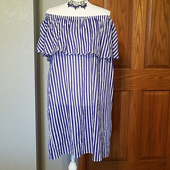 J. Crew Dresses & Skirts - Dress, j.crew, off the shoulder, sz M